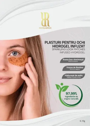Plasturi pentru ochi hidrogel infuzați 6.1 g RoyalRichRO