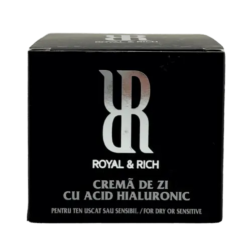 CREMĂ DE ZI CU ACID HIALURONIC PENTRU TEN SENSIBIL