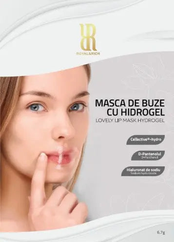 Mască de buze cu hidrogel 6.7 g RoyalRichRO